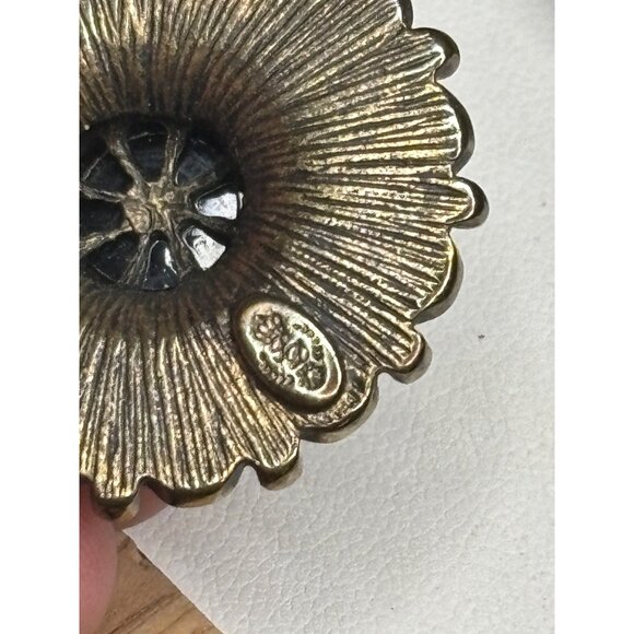 Premier Designs Vintage-Style Bronze & Black Beaded Dangle Earrings With Leverba - Picture 3 of 7